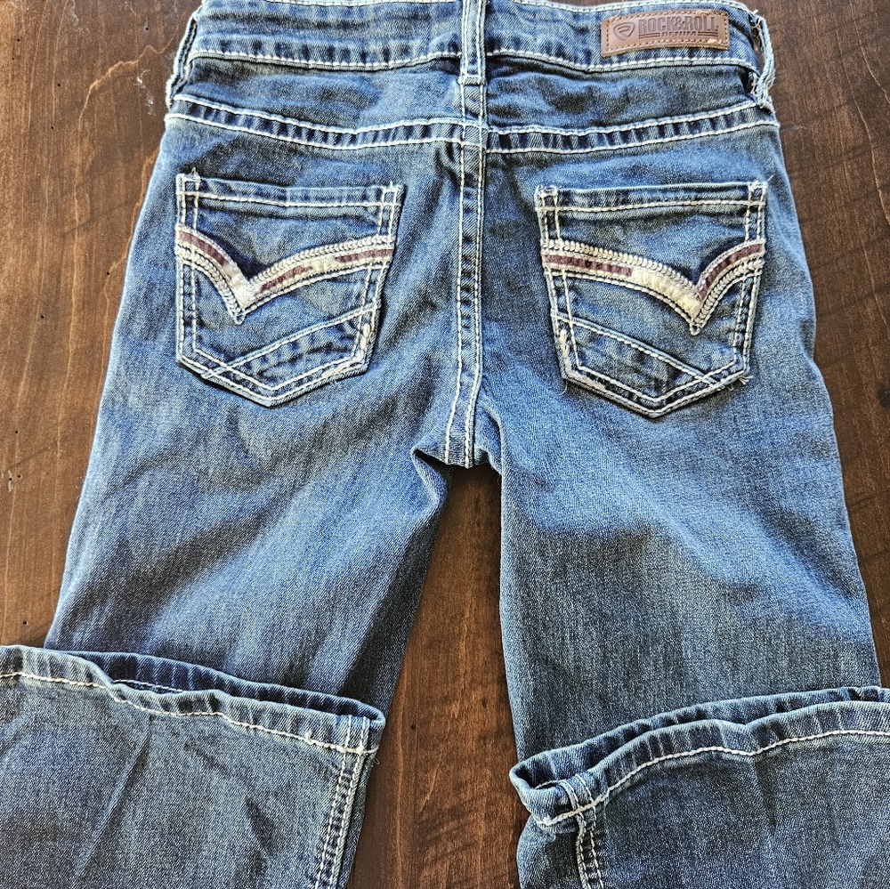 Girls Rock and Roll cowgirl jeans